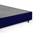 Base para Cama Box Casal Guldi (38x138x188) Azul e Cinza