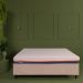 Base para Cama Box Casal Guldi (38x138x188) Natural e Cinza