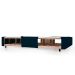 Base para Cama Box King Guldi com Guarda Objetos Azul