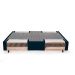 Base para Cama Box King Guldi com Guarda Objetos Azul