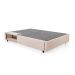 Base para Cama Box King Guldi com Guarda Objetos Bege