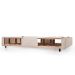 Base para Cama Box King Guldi com Guarda Objetos Bege
