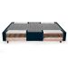Base para Cama Box Queen Guldi com Guarda Objetos Azul