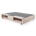 Base para Cama Box Queen Guldi com Guarda Objetos Bege