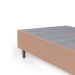 Base para Cama Box Solteiro Guldi (38x88x188) Natural e Cinza