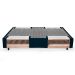 Base para Cama Box Solteiro Guldi com Guarda Objetos Azul