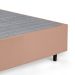 Base para Cama Box Solteiro King Guldi (38x96x203) Natural e Cinza