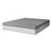 Cama Box Casal Azul com Colchão Guldi Dream Mola Ensacada (30x138x188) Cinza e Branco