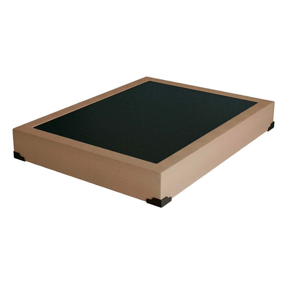 Cama Box Casal Joe Suede Bege com Colchão Guldi Massageador Quântico Molas Ensacadas (30x138x188) Branco e Bege