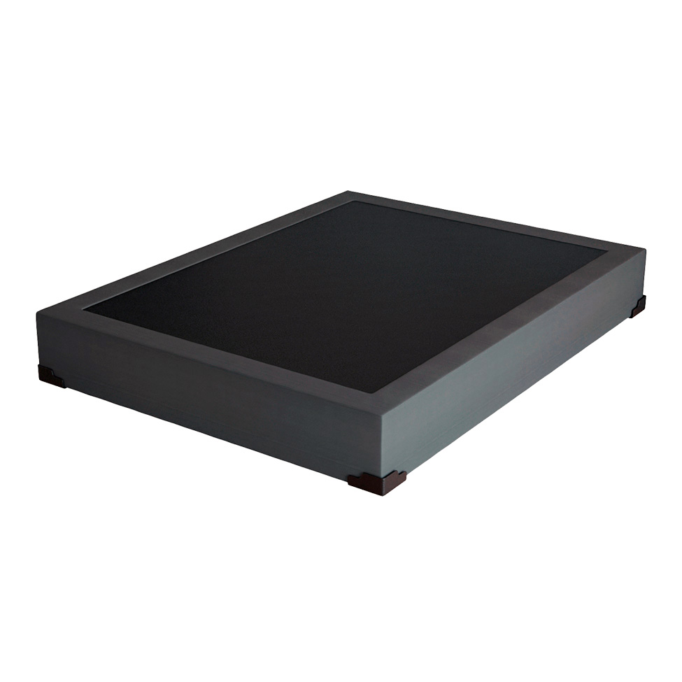 Cama Box Casal Joe Suede Grafite com Colchão Guldi Dream Mola Ensacada (30x138x188) Cinza e Branco