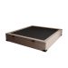 Cama Box Casal Martin Premium Linho Cru com Colchão Guldi Mola Ensacada Guldi Original Firme (25x138x188) Azul e Branco