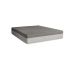 Cama Box Casal Martin Premium Revestimento Sintético Preto com Colchão Guldi Dream Mola Ensacada (30x138x188) Cinza e Branco