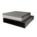 Cama Box Casal Martin Premium Suede Preto com Colchão Guldi Dream Mola Ensacada (30x138x188) Cinza e Branco