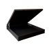 Cama Box Casal Martin Premium Suede Preto com Colchão Guldi Mola Ensacada Original Macio (25x138x188) Azul e Branco