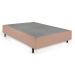 Cama Box Casal com Colchão Guldi Duplo Plus D28 Azul e Natural