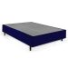 Cama Box Casal com Colchão Guldi Duplo Plus D28 Branca e Azul