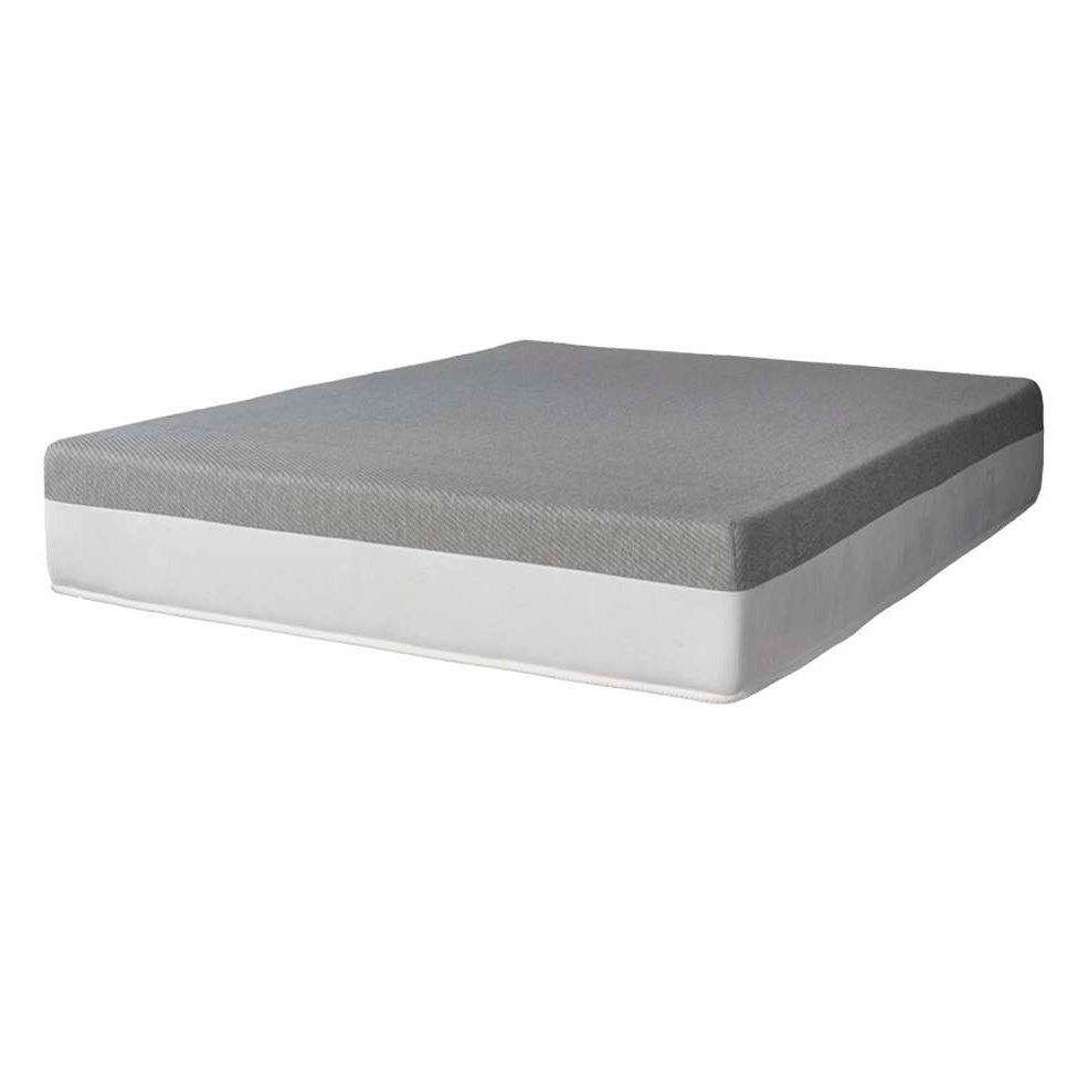 Cama Box King Bege com Colchão Guldi Dream Mola Ensacada (30x193x203) Cinza e Branco