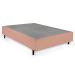 Cama Box King Bege com Colchão Guldi Dream Mola Ensacada (30x193x203) Cinza e Branco
