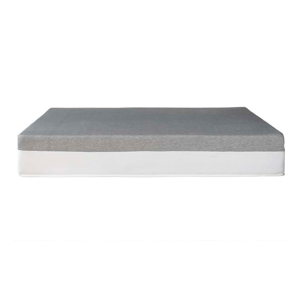 Cama Box King Bege com Colchão Guldi Dream Mola Ensacada (30x193x203) e 2 Travesseiros Guldi Soft Nasa Cinza e Branco