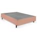 Cama Box King Bege com Colchão Guldi Dream Mola Ensacada (30x193x203) e 2 Travesseiros Guldi Soft Nasa Cinza e Branco