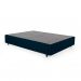 Cama Box King Com Guarda Objetos Azul com Colchão Guldi Dream Mola Ensacada (30x193x203) e 2 Travesseiros Guldi Dream Branco e Azul