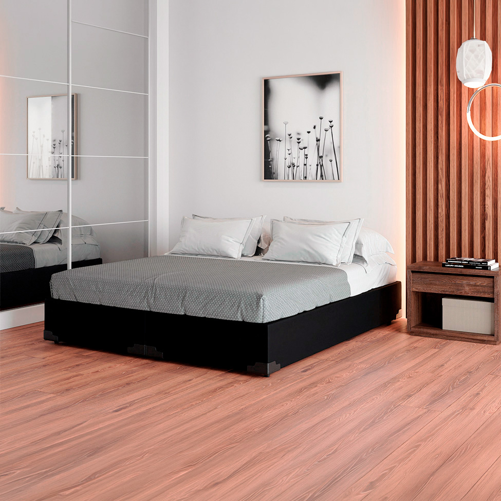 Cama Box King Joe Suede Preto com Colchão Guldi Espuma D28 Duplo 12cm (12x193x203) Azul e Branco