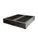Cama Box King Martin Linho Cinza com Colchão Guldi Dream Mola Ensacada (30x193x203) Cinza e Branco