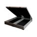 Cama Box King Martin Linho Cinza com Colchão Guldi Dream Mola Ensacada (30x193x203) Cinza e Branco