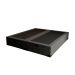 Cama Box King Martin Linho Grafite com Colchão Guldi Dream Mola Ensacada (30x193x203) Cinza e Branco