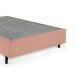 Cama Box King com Colchão Guldi Comfort com Massageador Quântico Molas Ensacadas (30x193x203) Bege e Branco