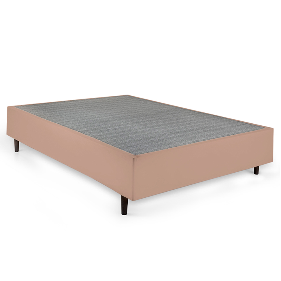 Cama Box King com Colchão Mola Ensacada Guldi Macio e 2 Travesseiros Guldi Nasa Viscoelástico Natural, Azul e Branca