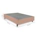 Cama Box King com Colchão Mola Ensacada Guldi Macio e 2 Travesseiros Guldi Nasa Viscoelástico Natural, Azul e Branca