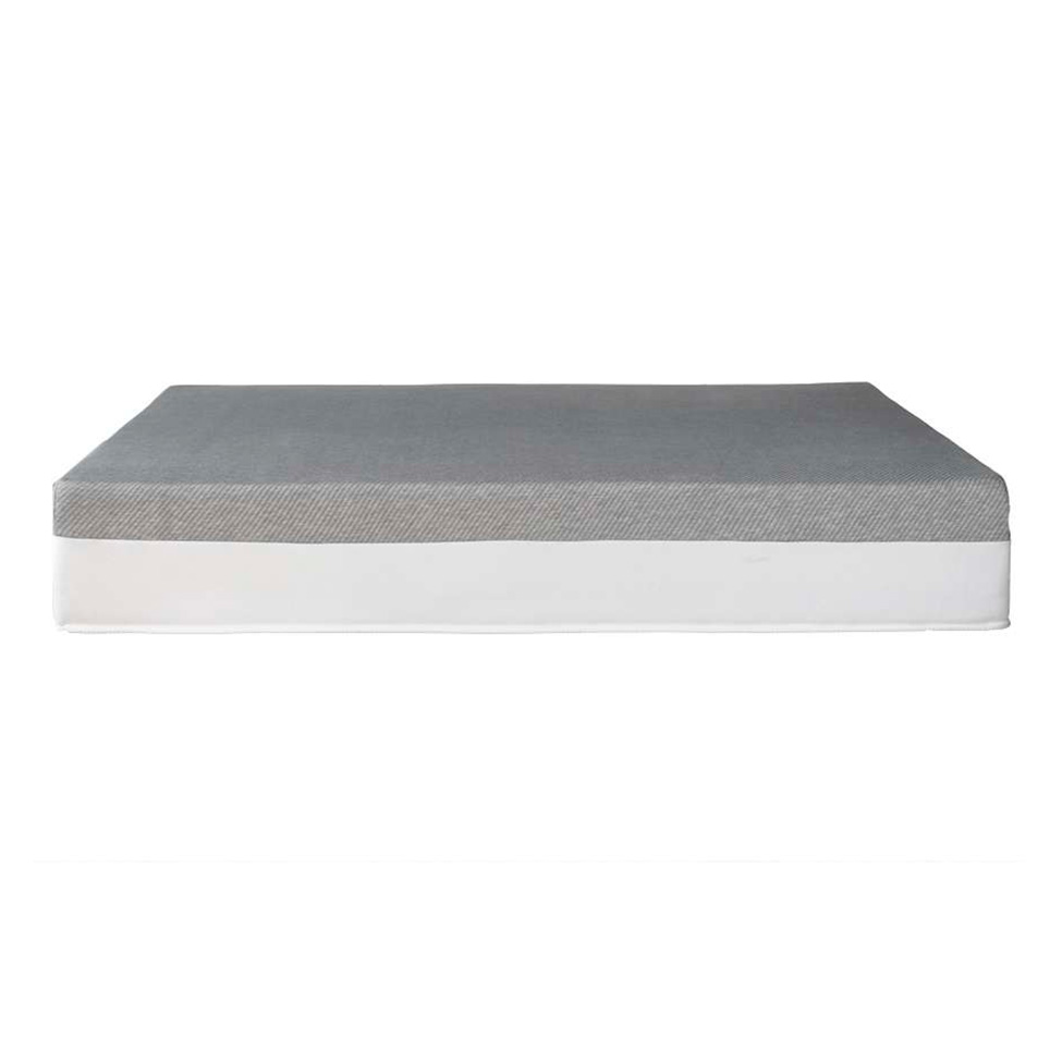 Cama Box Queen Bege com Colchão Guldi Dream Mola Ensacada (30x158x198) e 2 Travesseiros Guldi Soft Nasa Cinza e Branco