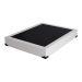Cama Box Queen Joe Revestimento Sintético Branco com Colchão Guldi Mola Ensacada Original Macio (25x138x188) Azul e Branco