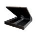 Cama Box Queen Martin Premium Linho Grafite com Colchão Guldi Dream Mola Ensacada (30x158x198) Cinza e Branco