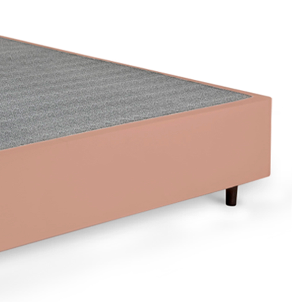 Cama Box Queen com Colchão Espuma D28 Guldi Duplo e 2 Travesseiros Guldi Nasa Viscoelástico Natural, Azul e Branco