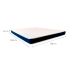 Cama Box Queen com Colchão Guldi Duplo Espuma D28 Azul e Natural