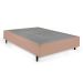 Cama Box Queen com Colchão Guldi Duplo Plus D28 Azul e Natural