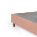 Cama Box Queen com Colchão Mola Ensacada Macio Guldi Natural e Azul