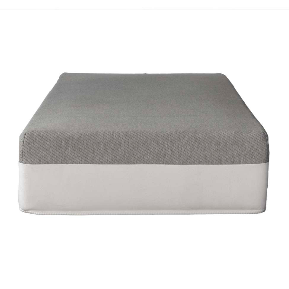 Cama Box Solteiro Azul com Colchão Guldi Dream Mola Ensacada (30x88x188) Cinza e Branco