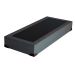 Cama Box Solteiro Joe Suede Grafite com Colchão Guldi Dream Mola Ensacada (30x88x188) Cinza e Branco