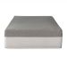 Cama Box Solteiro King Azul com Colchão Guldi Dream Mola Ensacada (30x96x203) e 1 Travesseiro Guldi Soft Nasa Cinza e Branco