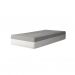 Cama Box Solteiro King Bege com Colchão Guldi Dream Mola Ensacada (30x96x203) e 1 Travesseiro Guldi Dream Branco e Azul