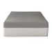 Cama Box Solteiro King Bege com Colchão Guldi Dream Mola Ensacada (30x96x203) e 1 Travesseiro Guldi Soft Nasa Cinza e Branco