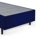 Cama Box Solteiro King com Colchão Guldi Duplo Plus D28 Branca e Azul