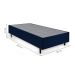 Cama Box Solteiro King com Colchão Mola Ensacada Guldi Firme I Branco e Azul