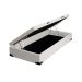 Cama Box Solteiro Martin Premium Revestimento Sintético Branco com Colchão Guldi Massageador Quântico Molas Ensacadas (30x88x188) Branco e Bege