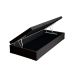 Cama Box Solteiro Martin Premium Suede Preto com Colchão Guldi Mola Ensacada Original Firme (25x88x188) Azul e Branco