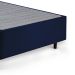 Cama Box Solteiro com Colchão Mola Ensacada Guldi Macio Branco e Azul
