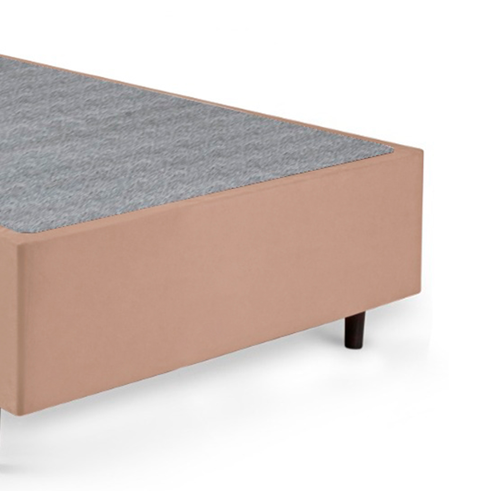 Cama Box Solteiro com Colchão Mola Ensacada Guldi Macio e 1 Travesseiro Guldi Nasa Viscoelástico Natural, Azul e Branco